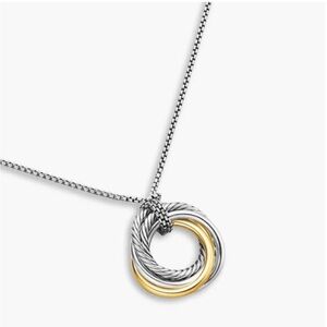 David Yurman pendant necklace 14k gold
